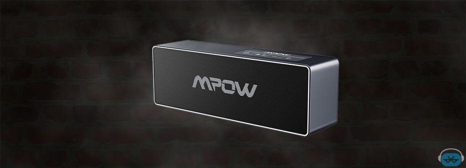 Haut-Parleur Portable sans Fil 24 Heures de Lecture sans Fil stéréo pour Maison Mpow R6 Haut-Parleur Bluetooth étanche IPX7 avec Basses Pique-Nique fête